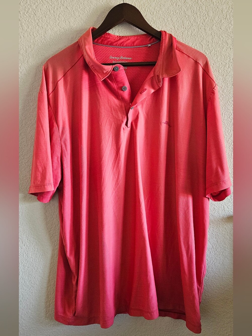 Tommy Bahama Men's Coral Polo Shirt